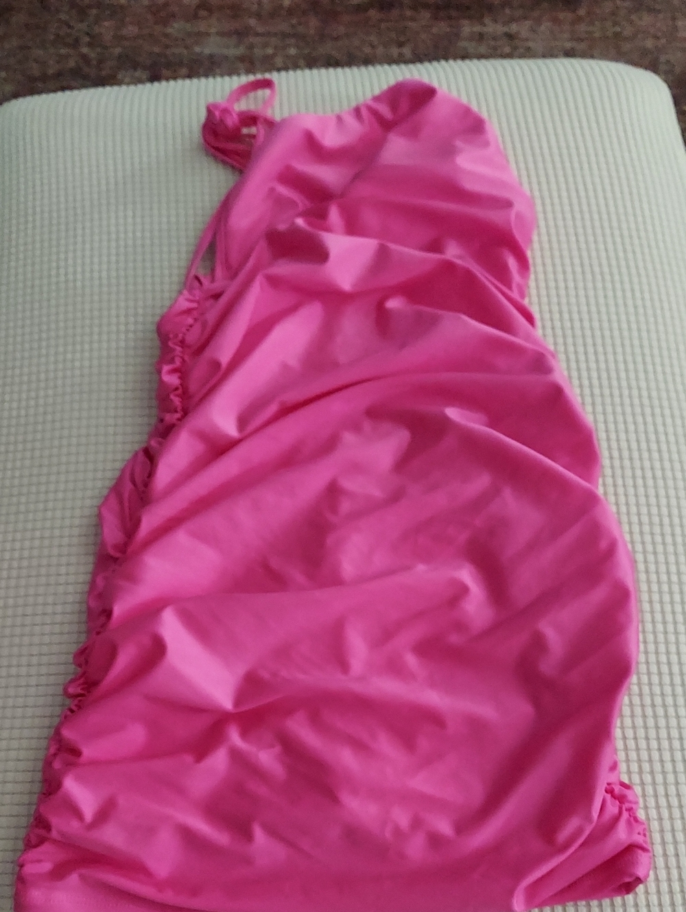 Lucy in the Sky Bright Hot Pink Mini Dress